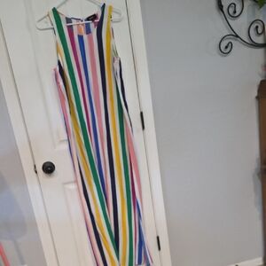 MSK Multicolor Striped Dress